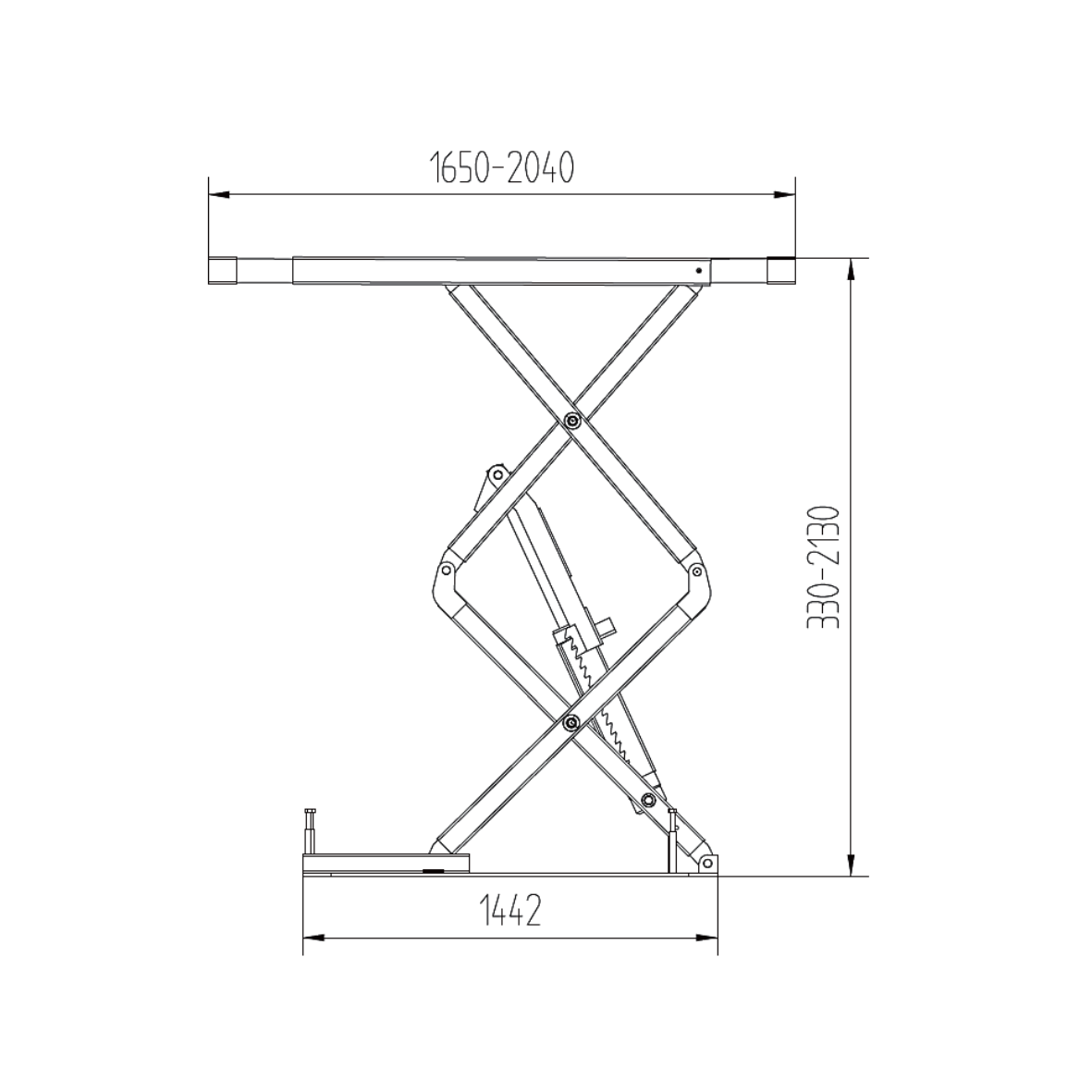 PRO SERIES Underground Scissor Lift - Image 3