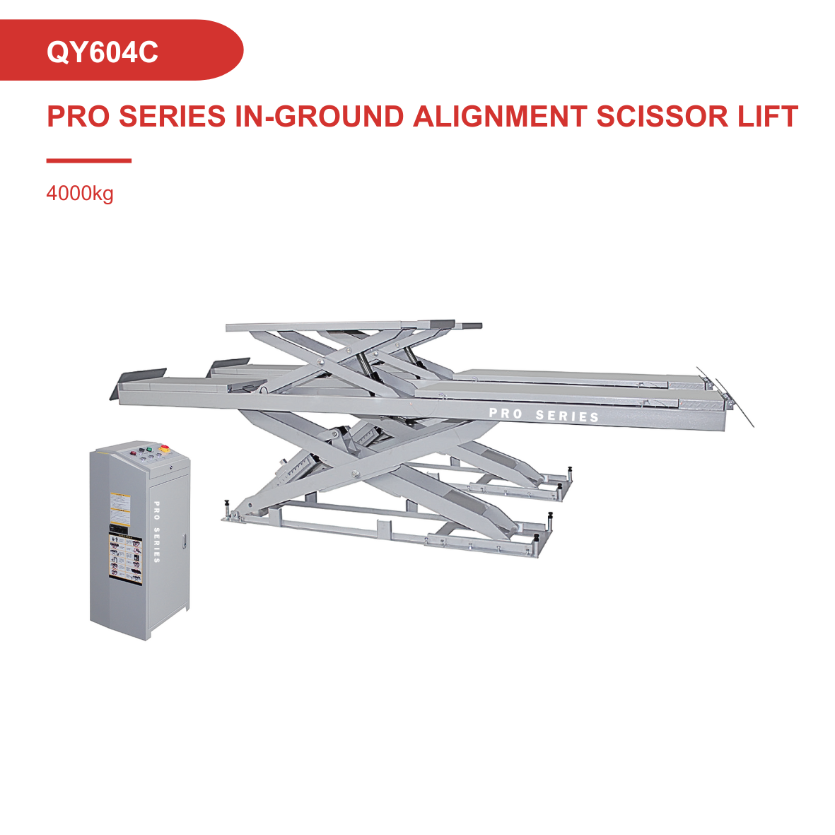 PRO SERIES 4Ton In-Ground Alignment Scissor Lift – Pro Tools Group
