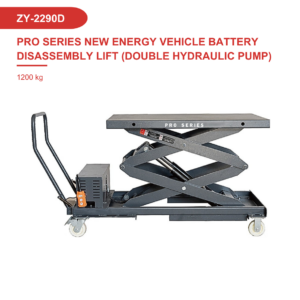 PRO SERIES New Energy Vehicle Battery Disassembly Lift (Double Hydraulic Pump)