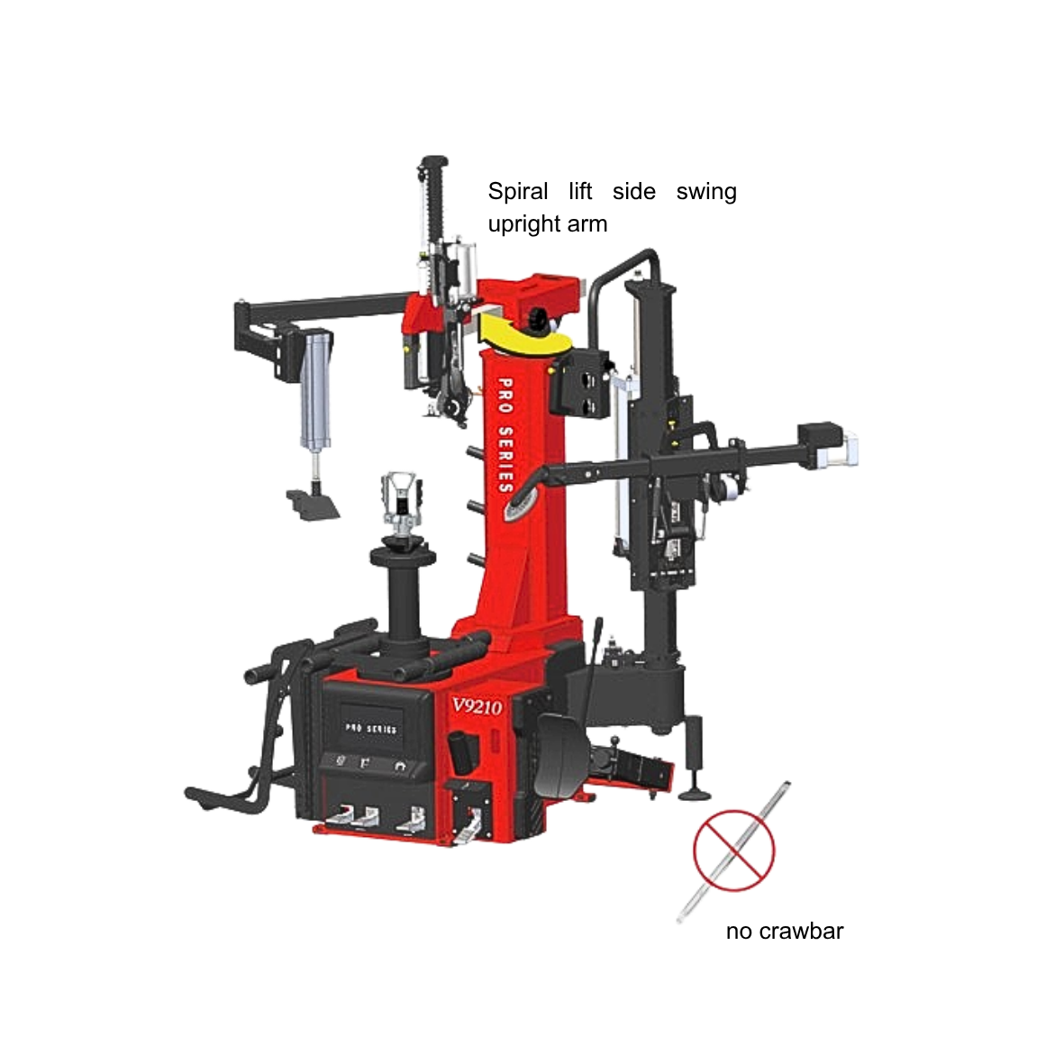 PRO SERIES Professional Tyre Changer - Image 2